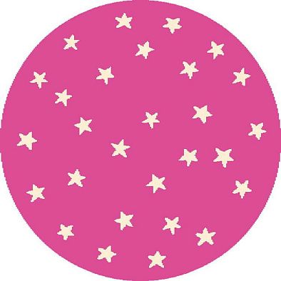 Ковер детский FUNKY TOP STARF pink ROUND