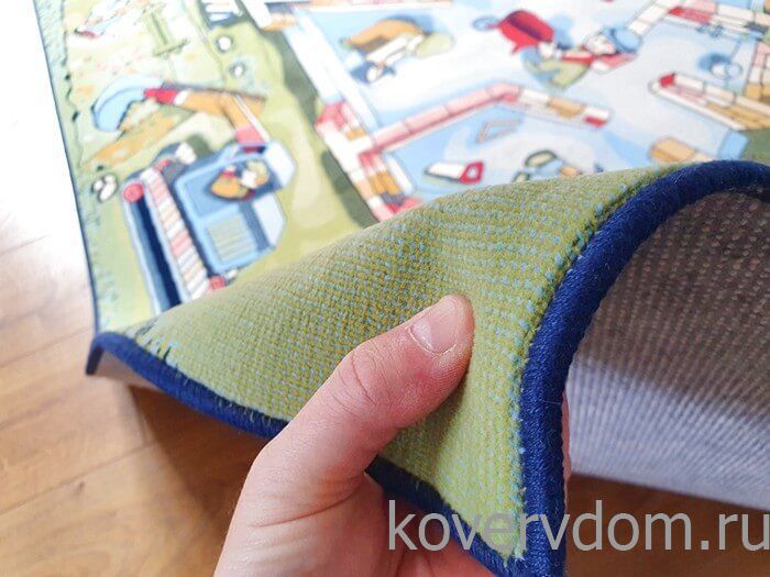 Детский развивающий ковер PTT Sorona Веселая Стройка